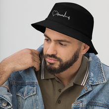 Load image into Gallery viewer, Nursing in the Six - TORONTO SKYLINE - Embroidered - Bucket Hat - BLACK
