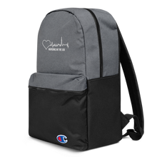 Load image into Gallery viewer, Nursing in the Six - TORONTO SKYLINE / Nursing In The Six - Embroidered - CHAMPION BACKPACK - (AVAILABLE IN 2 COLOURS)
