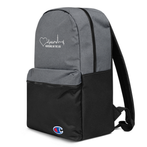 Nursing in the Six - TORONTO SKYLINE / Nursing In The Six - Embroidered - CHAMPION BACKPACK - (AVAILABLE IN 2 COLOURS)