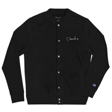 Load image into Gallery viewer, Nursing in the Six - Toronto Skyline - Embroidered Champion Bomber Jacket - (AVAILABLE IN 3 COLOURS)
