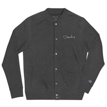 Load image into Gallery viewer, Nursing in the Six - Toronto Skyline - Embroidered Champion Bomber Jacket - (AVAILABLE IN 3 COLOURS)
