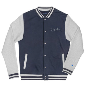 Nursing in the Six - Toronto Skyline - Embroidered Champion Bomber Jacket - (AVAILABLE IN 3 COLOURS)