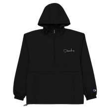 Load image into Gallery viewer, Nursing in the Six - Toronto Skyline - Embroidered Champion Packable Jacket - Unisex - BLACK
