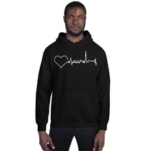 Load image into Gallery viewer, Nursing in the Six - Toronto Skyline - Unisex Hoodie - BLACK
