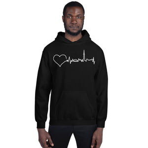 Nursing in the Six - Toronto Skyline - Unisex Hoodie - BLACK