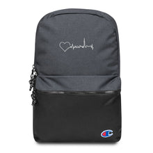 Load image into Gallery viewer, Nursing in the Six - TORONTO SKYLINE - CHAMPION BACKPACK - BLACK
