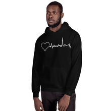 Load image into Gallery viewer, Nursing in the Six - Toronto Skyline - Unisex Hoodie - BLACK
