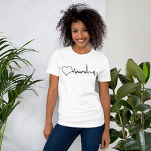 Load image into Gallery viewer, Nursing in the Six - Toronto Skyline - Short-Sleeve Unisex T-Shirt - WHITE

