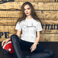 Load image into Gallery viewer, Nursing in the Six - Toronto Skyline - Short-Sleeve Unisex T-Shirt - WHITE
