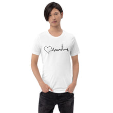 Load image into Gallery viewer, Nursing in the Six - Toronto Skyline - Short-Sleeve Unisex T-Shirt - WHITE
