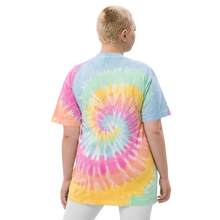 Load image into Gallery viewer, Nursing in the Six - EVERYBODY &#39;LOVES&#39; NURSES - Oversized tie-dye T-Shirt (AVAILABLE IN 2 COLOURS)
