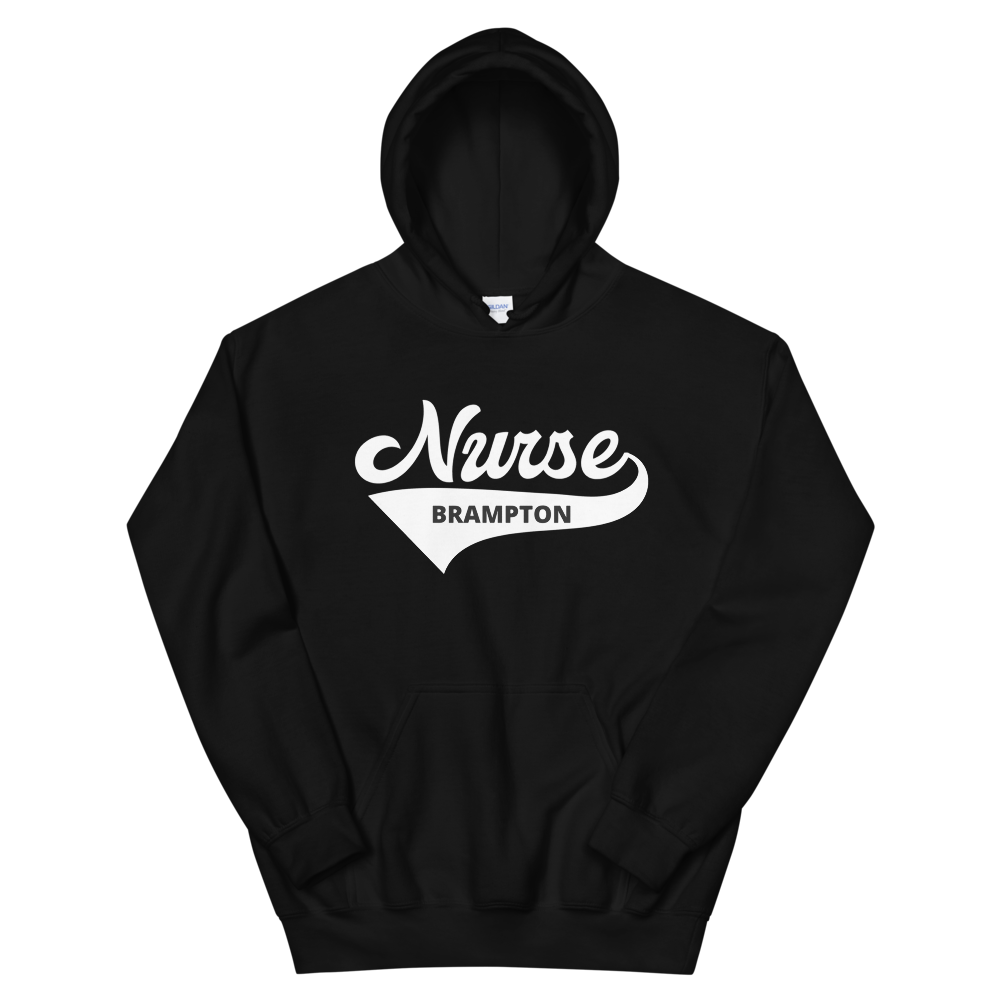 Nursing in the Six - Varsity Nurse - Brampton - Hoodie - Unisex - Black