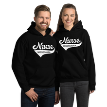 Load image into Gallery viewer, Nursing in the Six - Varsity Nurse - Mississauga- Hoodie - Unisex - BLACK
