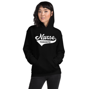 Nursing in the Six - 'Varsity' Nurse - Toronto - Unisex - Hoodie - Black