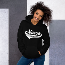 Load image into Gallery viewer, Nursing in the Six - &#39;Varsity&#39; Nurse - Scarborough - Unisex - Hoodie - Black

