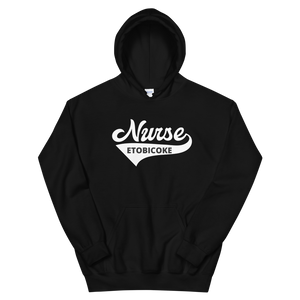 Nursing in the Six - 'Varsity' Nurse - Toronto - Unisex - Hoodie - Black