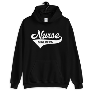 Nursing in the Six - Varsity Nurse - MALVERN- Hoodie - Unisex - Black