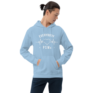 Nursing in the Six - EVERYBODY 'LOVES' PSWs - Unisex Hoodie - (AVAILABLE IN 8 COLOURS)