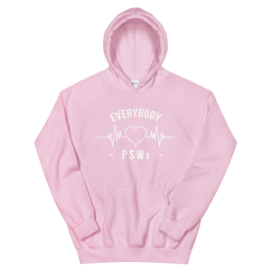 Nursing in the Six - EVERYBODY 'LOVES' PSWs - Unisex Hoodie - (AVAILABLE IN 8 COLOURS)