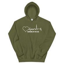 Load image into Gallery viewer, Nursing in the Six - TORONTO SKYLINE/Nursing In The Six - Vibrant Unisex Hoodie - (AVAILABLE IN 7 COLOURS)
