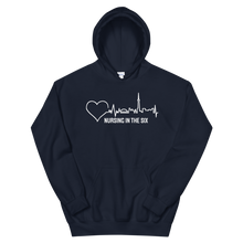 Load image into Gallery viewer, Nursing in the Six - TORONTO SKYLINE/Nursing In The Six - Vibrant Unisex Hoodie - (AVAILABLE IN 7 COLOURS)
