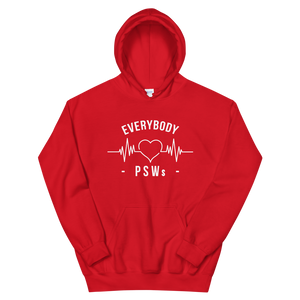 Nursing in the Six - EVERYBODY 'LOVES' PSWs - Unisex Hoodie - (AVAILABLE IN 8 COLOURS)