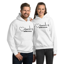 Load image into Gallery viewer, Nursing in the Six - TORONTO SKYLINE/Nursing In The Six - Unisex Hoodie - WHITE
