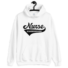 Load image into Gallery viewer, Nursing in the Six - Varsity Nurse - Scarborough- Hoodie - Unisex - White

