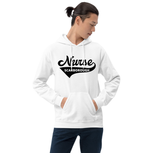 Nursing in the Six - Varsity Nurse - Scarborough- Hoodie - Unisex - White