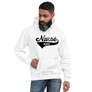 Nursing in the Six - Varsity Nurse - Ajax - Hoodie - Unisex - White