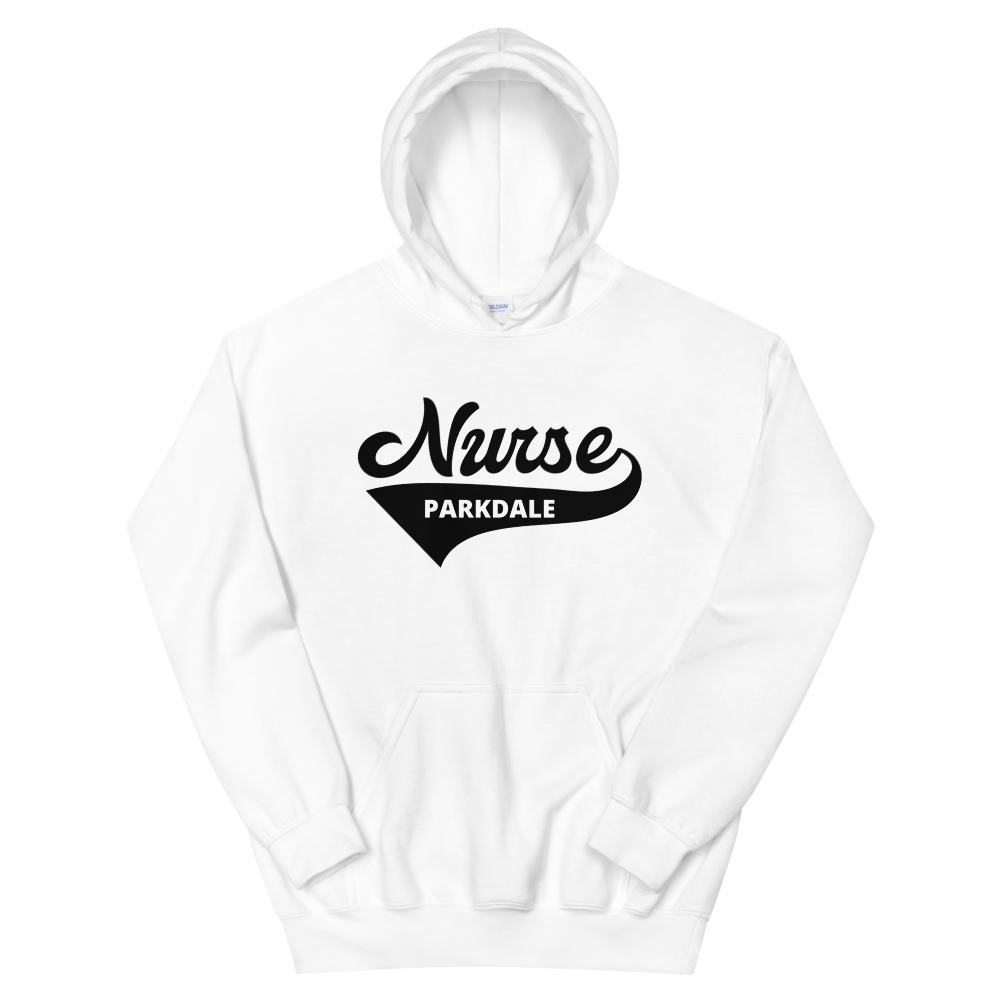 Nursing in the Six - Varsity Nurse - PARKDALE - Hoodie - Unisex - White