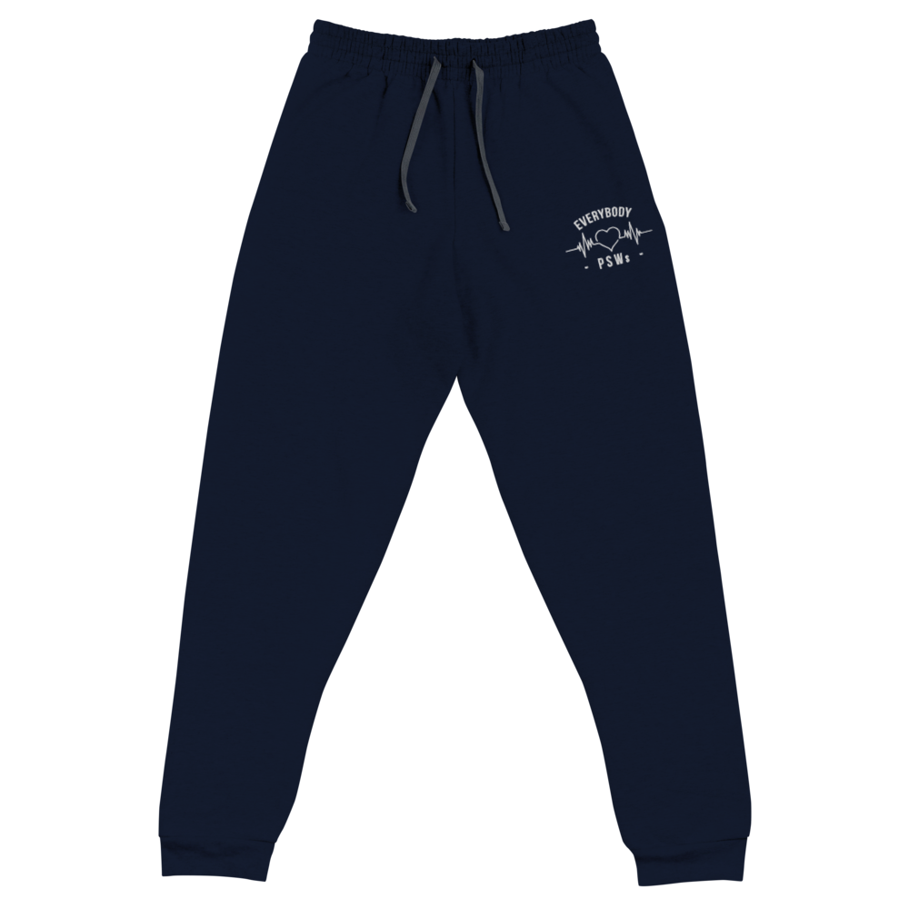 Nursing in the Six - EVERYBODY 'LOVES' PSWs - Embroidered Unisex Joggers - (AVAILABLE IN 3 COLOURS)