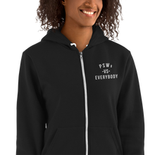 Load image into Gallery viewer, Nursing in the Six - PSWs VS. EVERYBODY - Embroidered Zip-Up Hoodie - (AVAILABLE IN 3 COLOURS)

