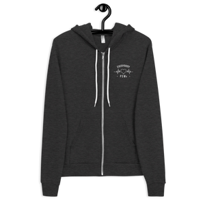 Nursing in the Six - EVERYBODY 'LOVES' PSWs - Embroidered Zip-Up Hoodie - (AVAILABLE IN 3 COLOURS)