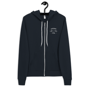 Nursing in the Six - EVERYBODY 'LOVES' PSWs - Embroidered Zip-Up Hoodie - (AVAILABLE IN 3 COLOURS)