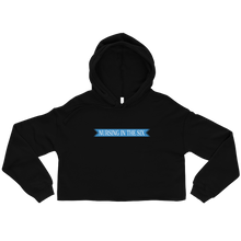 Load image into Gallery viewer, Nursing in the Six - &#39;SIX&#39; STAR BANNER - Nurse - Crop Top Hoodie - BLACK
