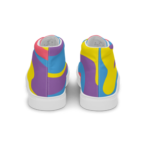 Nursing in the Six - TORONTO SKYLINE/Nursing In The Six - Women’s high top canvas shoes (NARLY)